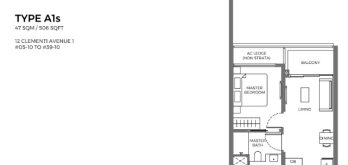 elta-condo-floor-plan-1-bedroom-type-a1s-singapore